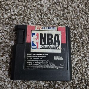 NBA Showdown '94 Sega Genesis Game Cartridge
